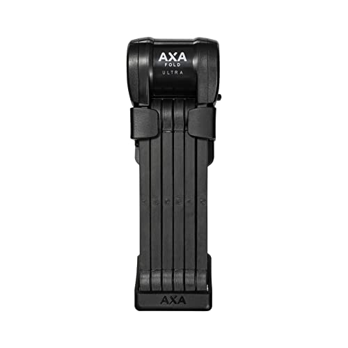 AXA Fold Ultra 90 – Fahrradschloss hohe Sicherheit – Fahrradfaltschloss – Sicherheitsstufe 14 – Für Lastenräder, Speed-Pedalecs und E-Bikes – Mit 2 Schlüsseln