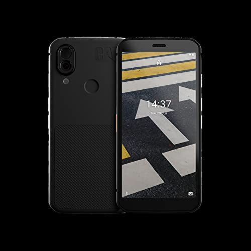 Caterpillar CAT S62 Pro (3 Jahre) Robustes 4G-Smartphone mit FLIR-Wärmebildkamera (IP68 MIL SPEC 810H, 5, 7''-FHD+ FLIR Lepton 3.5-Wärmebildsensor, 4000mAh, Dual SIM, 6GB/128GB, Android 11), Schwarz