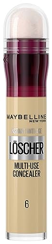 Maybelline New York Abdeckstift, Instant Anti-Age Effekt Concealer, Löscher mit Mikro-Lösch-Applikator, Nr. 06 Neutralizer, 6,8 ml