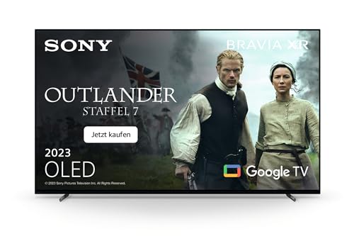 Sony BRAVIA XR, XR-55A80L, 55 Zoll Fernseher, OLED, 4K HDR 120Hz, Google TV, Smart TV, Works with Alexa, mit exklusiven PS5-Features, HDMI 2.1, Gaming-Menü mit ALLM + VRR, 24 + 12M Garantie