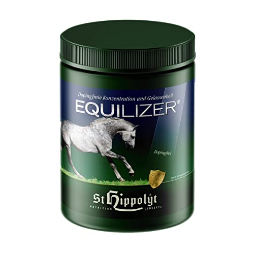 St. Hippolyt Equilizer Ergänzungsfutter für Pferde zur Unterstützung bei Unruhe 1 kg