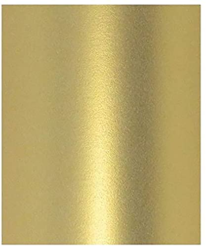 Syntego A4-Papier, echte Farbe, Perlglanz, doppelseitig, geeignet für Tintenstrahl- und Laserdrucker, 120 g/m² (10) (Gold)