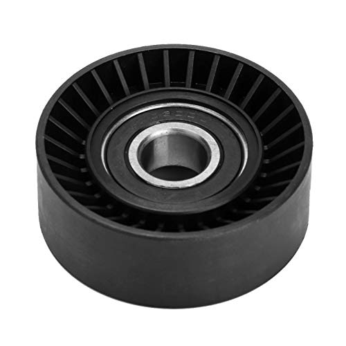 Riemenspanner Riemenscheibe, 11281433571 Engineering Kunststoff Riemenspanner Riemenscheibe für E36 E46 E34 E39 E60 E61 E38 E65 E66 E83