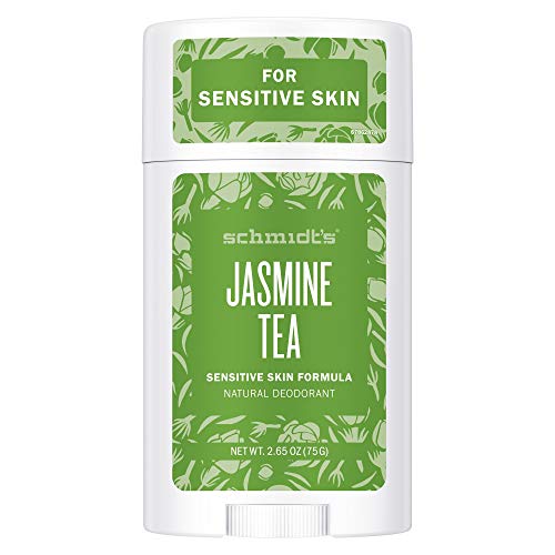 Schmidt's natürlicher Deo Stick Jasmin Sensitive Deodorant ohne Aluminium vegane Naturkosmetik für langanhaltende Frische 58 ml 1 Stück