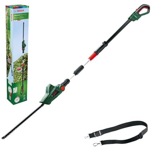 Bosch Home and Garden Akku Teleskop Heckenschere UniversalHedgePole 18 (ohne Akku, 18 Volt System, im Karton), Farbe