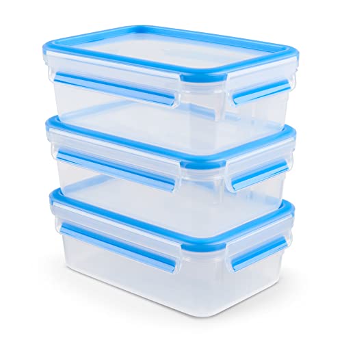 Tefal Luftdichte Lunchbox MS Kunststoff (Set 3 x 1.00 Liter)