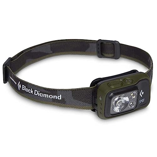 Black Diamond Spot 400 Headlamp Grau-Oliv, Stirnlampe, Größe One Size - Farbe Dark Olive