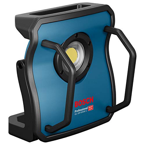 Bosch Professional 18V System Akku Baustrahler GLI 18V-10000 C (ohne Akkus Und Ladegerät, Leuchtstärke: 10.000 Lm, Im Karton)
