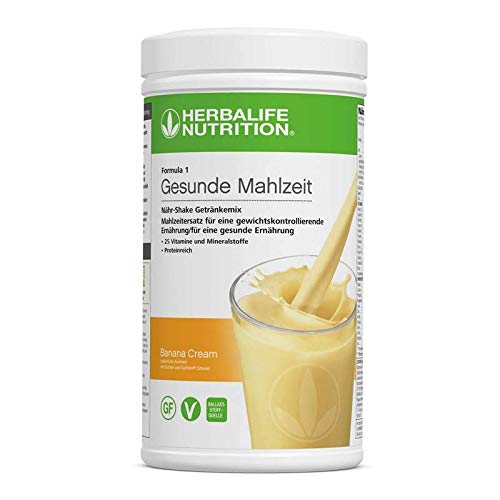Formula 1- Nutritional Shake'Neue Generation' Banana Cream - 550 g - PLUS Portionslöffel