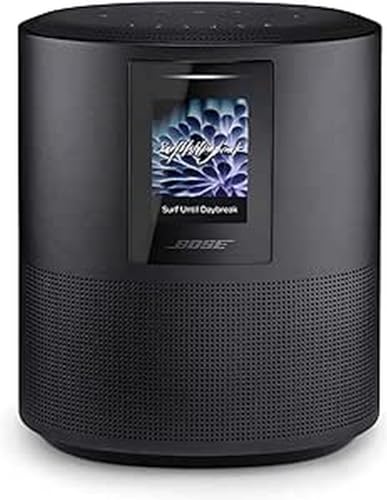 Bose Home Speaker 500 mit integrierter Amazon Alexa und Google Assistant - Schwarz