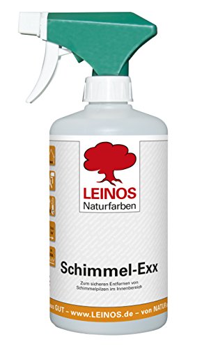 LEINOS 960 Schimmel-Exx 0,5 l zum sicheren Entfernen von Schimmelpilzen im Innenbereich ohne Chlorchemie leicht fließende Flüssigkeit.