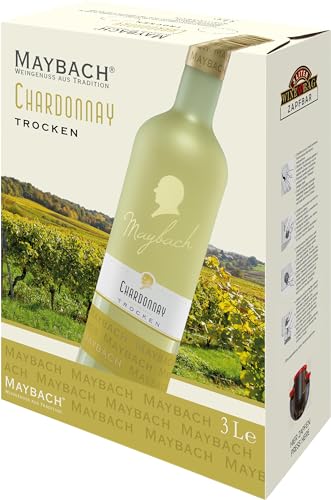 Maybach Chardonnay trocken (1 x 3 l) Bag-in-Box