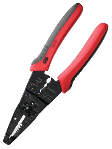 Gardner Bender GS-370 Multi-Tool Elektrische Abisolierzange, Komfortgriff, massiver und Litzendraht, 22-10 AWG, Handwerkzeug, 21,5 cm.