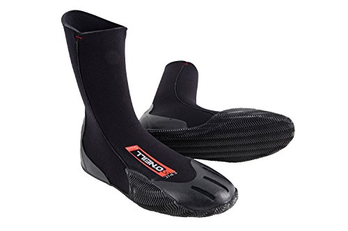 O'Neill Wetsuits Erwachsene Neoprenschuhe Epic 5 mm Boots, Schwarz, 37/38