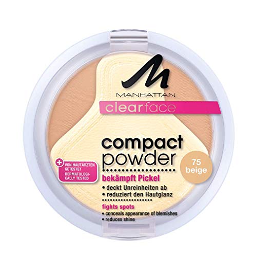 Manhattan CF Compact Powder 75, 1er Pack (1 x 9 g)