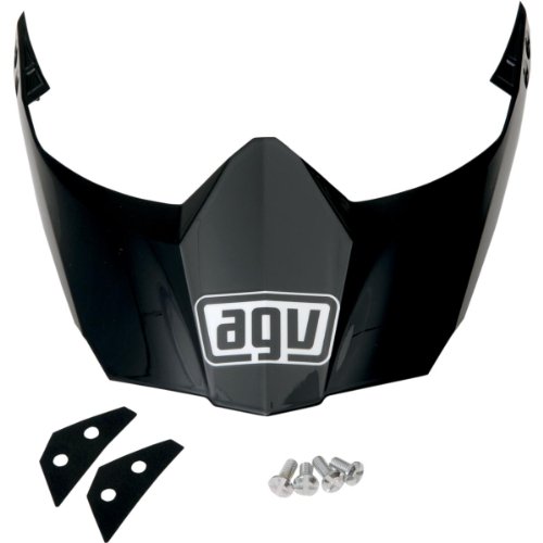 AGV Helmvisier für AX-8 Dual Sport EVO, schwarz KIT76108001