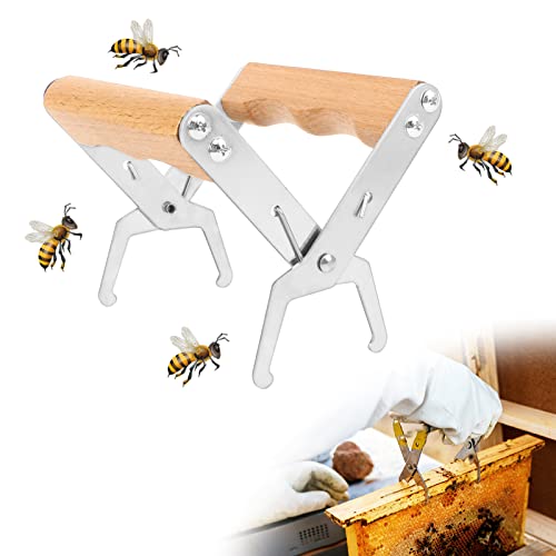 Hive Rahmen Imker Werkzeug Bienenwaben Werkzeug Imkerei Zange für Imker zum Schutz vor Bienenstich