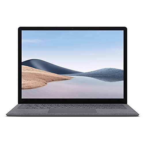 2021 Microsoft Surface Laptop 4 mit Intel Core i5-1135G7 (13.5-zoll, 8GB RAM, 256GB SSD) (QWERTY Englisch) Platin (Generalüberholt)