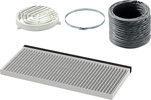 Bosch DWZ1IT1I4 Zubehör für Dunstabzüge, Clean Air Standard Umluftset (4-teilig), Made in Germany
