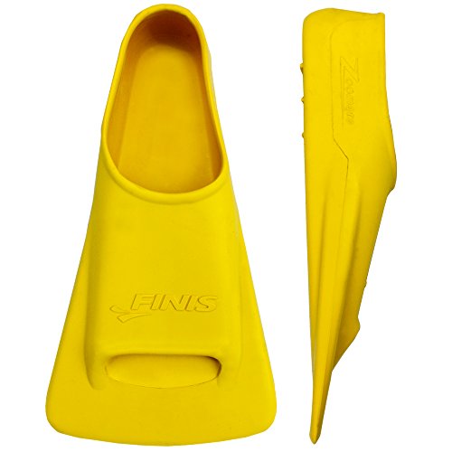Finis Zoomers Training Fins, Yellow, M: 8.5-10/F: 9.5-11
