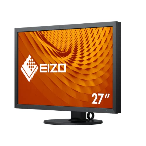 EIZO ColorEdge CS2731 68,5 cm (27 Zoll) Grafik Monitor (DVI-D, HDMI, USB 3.1 Hub, Typ C, DisplayPort, 10 ms Reaktionszeit, Auflösung 2560 x 1440, Wide Gamut) schwarz