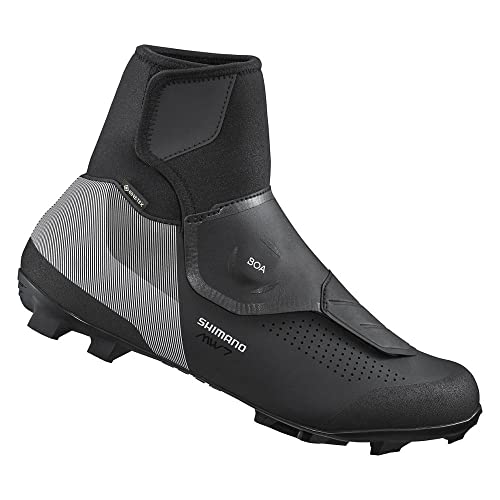 Shimano Unisex Zapatillas SH-MW702 Fahrradschuh, Schwarz, 43 EU