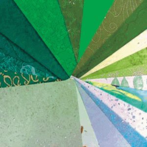 Clairefontaine 3 x Bastelpapier A4 20 Bogen grün Sortiert