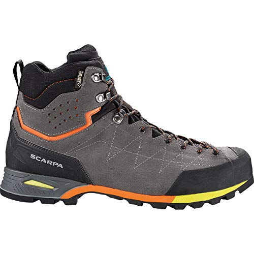 Scarpa Herren Zodiac Plus GTX Trekking-& Wanderstiefel, Shark Orange Gore Tex Bzh Drumlin, 41.5 EU
