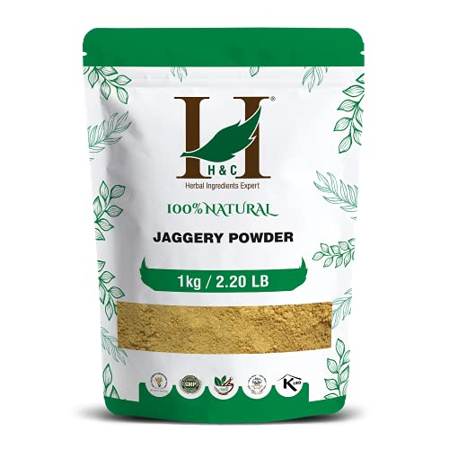 H&C Jaggery Pulver / Gud / Goor – 1 kg Packung