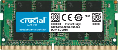 Crucial RAM CT16G4SFRA32A 16GB DDR4 3200MHz CL22 (2933MHz oder 2666MHz) Laptop Arbeitsspeicher