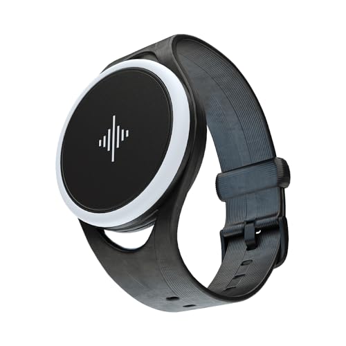 Soundbrenner Pulse | Tragbares, vibrierendes Metronom | Für alle Instrumente (Gitarre, Piano, Schlagzeug) | Tap Tempo (BPM) + Visueller Beatzähler | Übe wie EIN Profi