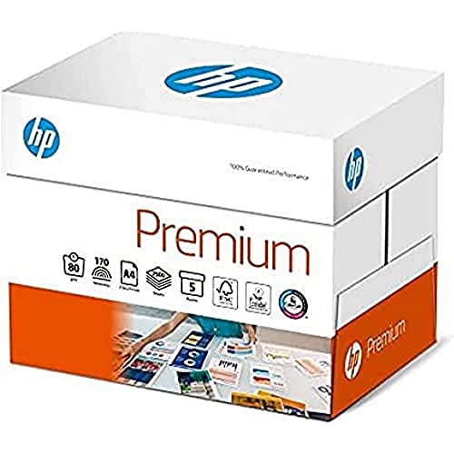 HP Druckerpapier Premium CHP860: 80 g, DIN-A3, 2.500 Blatt (5x500), extraglatt, hochweiß
