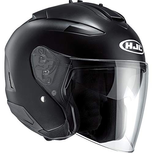 HJC Motorradhelm IS-33 II Semi, Schwarz, Größe M