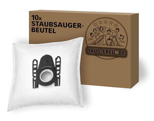 SAUG-FREUnDE | 10 Staubsaugerbeutel geeignet für BOSCH Serie 2, GL-20, BGN2CHAMP, GL-30, BGL3A110, BGL3B110, BGL3B112, MoveOn Mini, GL-25, BGL25A100, GL-35, BGL35MON2, BGL35MON13, GL-40, BGL4SIL69W