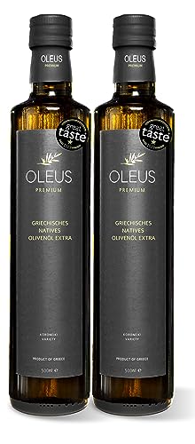 OLEUS PREMIUM Griechisches Olivenöl kaltgepresst, nativ extra | aus Koroneiki Oliven Premium 500ml
