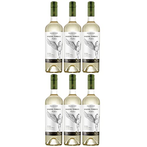 Miguel Torres Andica Sauvignon Blanc ReservaWeißwein Bio Wein Trocken Chile I Versanel Paket (6 x 0,75l)
