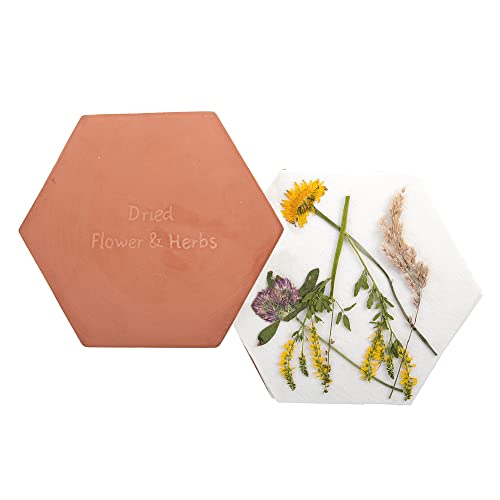 Fallen Fruits Esschert Design Blumen und Kräuterpresse Mikrowelle Wildblumen Kräuter