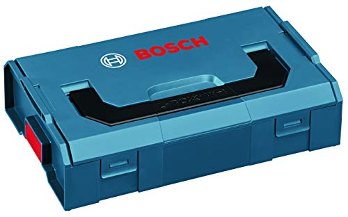 Bosch Professional L-BOXX Mini (Miniversion der L-BOXX aus dem Bosch Mobility System, Maße 260x155x63 mm, 0,3 kg) Blau