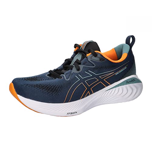 ASICS Herren Laufschuhe Gel-Cumulus 25 1011B621 French Blue/Bright Orange 44