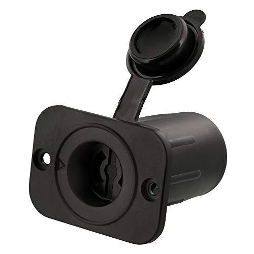 Scotty Depthpower Marinco Elektrische Steckdose schwarz #2126