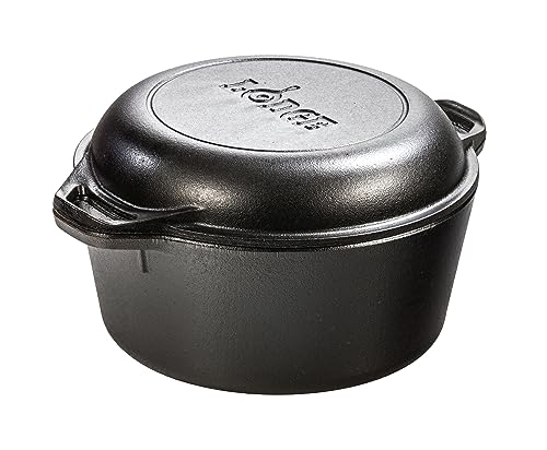 Lodge INLODGE.L8DD3, Inoxidable, schwarz, 5 Quart