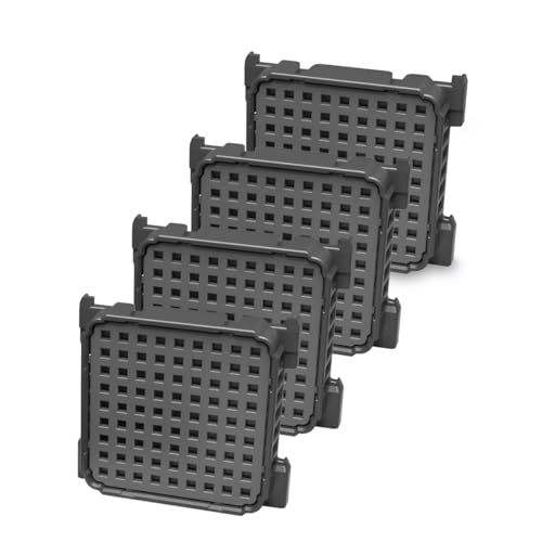 EVAYP / 4x Aktivkohlefilter/Kompatibel mit Liebherr 7440021 9096989 9882460 988246000 / Kühlschrank und Weinkühler Luftfilter