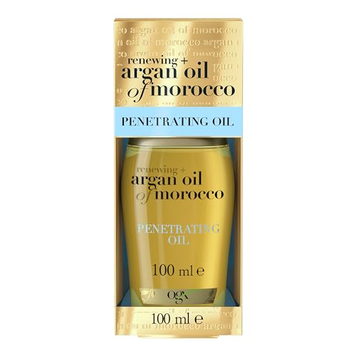 OGX Renewing + Argan Oil of Morocco Penetrating Oil (100 ml), intensives Haaröl mit Arganöl aus Marokko