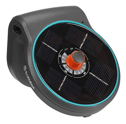 Gardena Solar-Bewässerung AquaBloom Set: Solarbetriebenes Bewässerungssystem für Balkon- und Kübelpflanzen, bis zu 4 m Höhe, Saison unabhängig (13300-20)