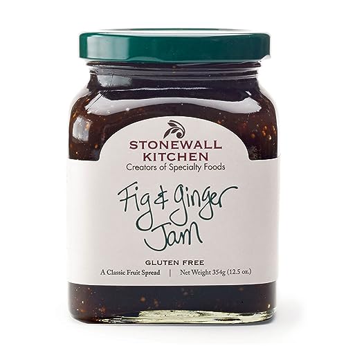 Stonewall Kitchen Jam, Fig and Ginger, 12.5 Ounce