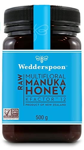 Wedderspoon - Organic Inc., 100% Raw Manuka Honig Aktiv 12+ 500g