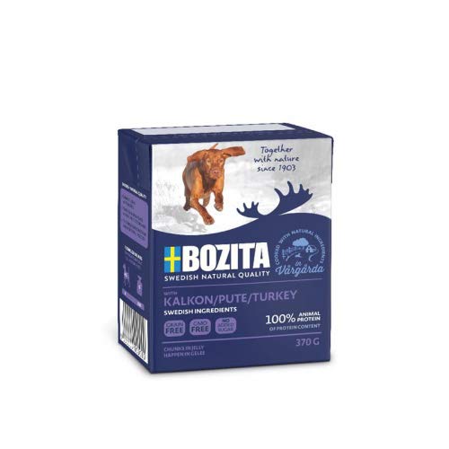 Bozita Naturals HiG Pute 370g Tetra Pack Hunde Nassfutter
