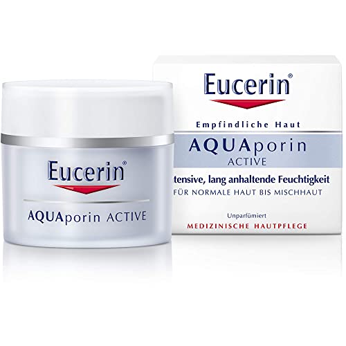 Eucerin AQUAporin ACTIVE normale Haut bis Mischhaut Creme, 50 ml Creme