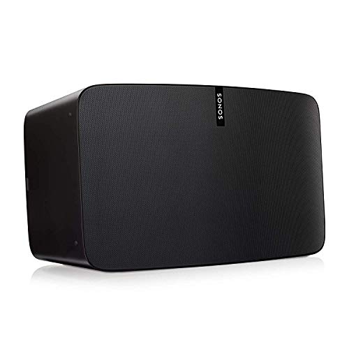 Sonos Play:5 WLAN Speaker (Kraftvoller WLAN Lautsprecher mit bestem, kristallklarem Stereo Sound – AirPlay kompatibler Multiroom ) schwarz