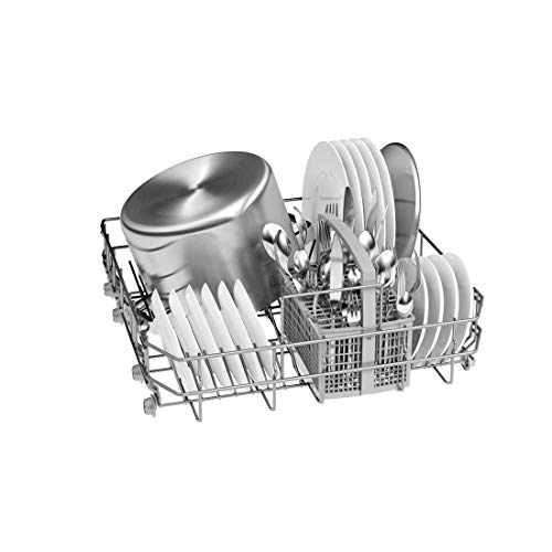 Bosch SMV25AX00E Serie 2 Geschirrspüler Vollintegriert 60 cm, 290 kWh pro Jahr, 12 MGD, SilencePlus, InfoLight, VarioBesteckkorb, Beladungs-Sensor